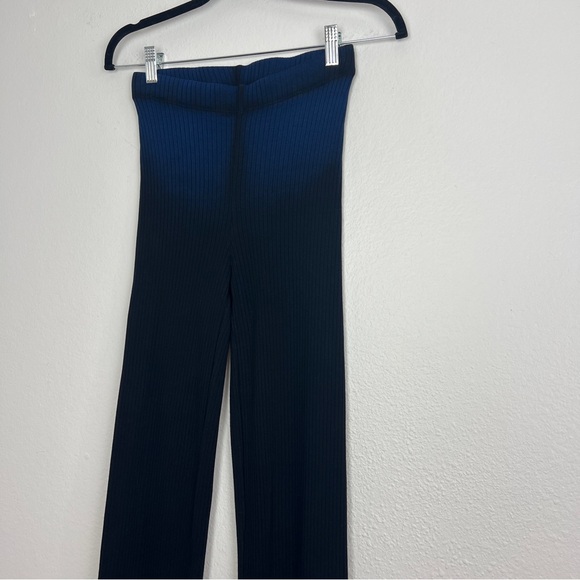 Cotton Citizen Blue Ombre Ribbed Pants - Picture 3 of 11